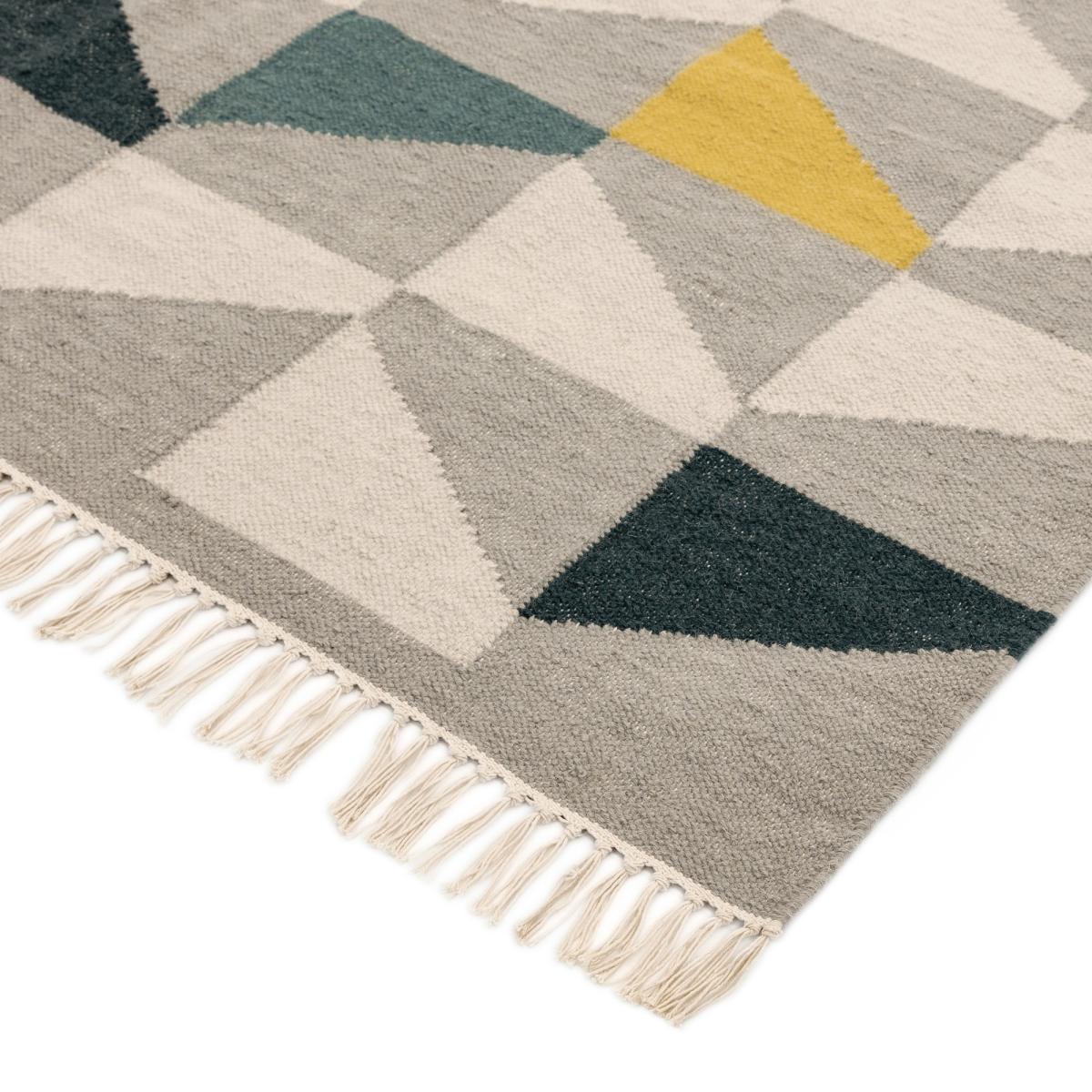 Hackney Geo Rugs in Mustard – image 2