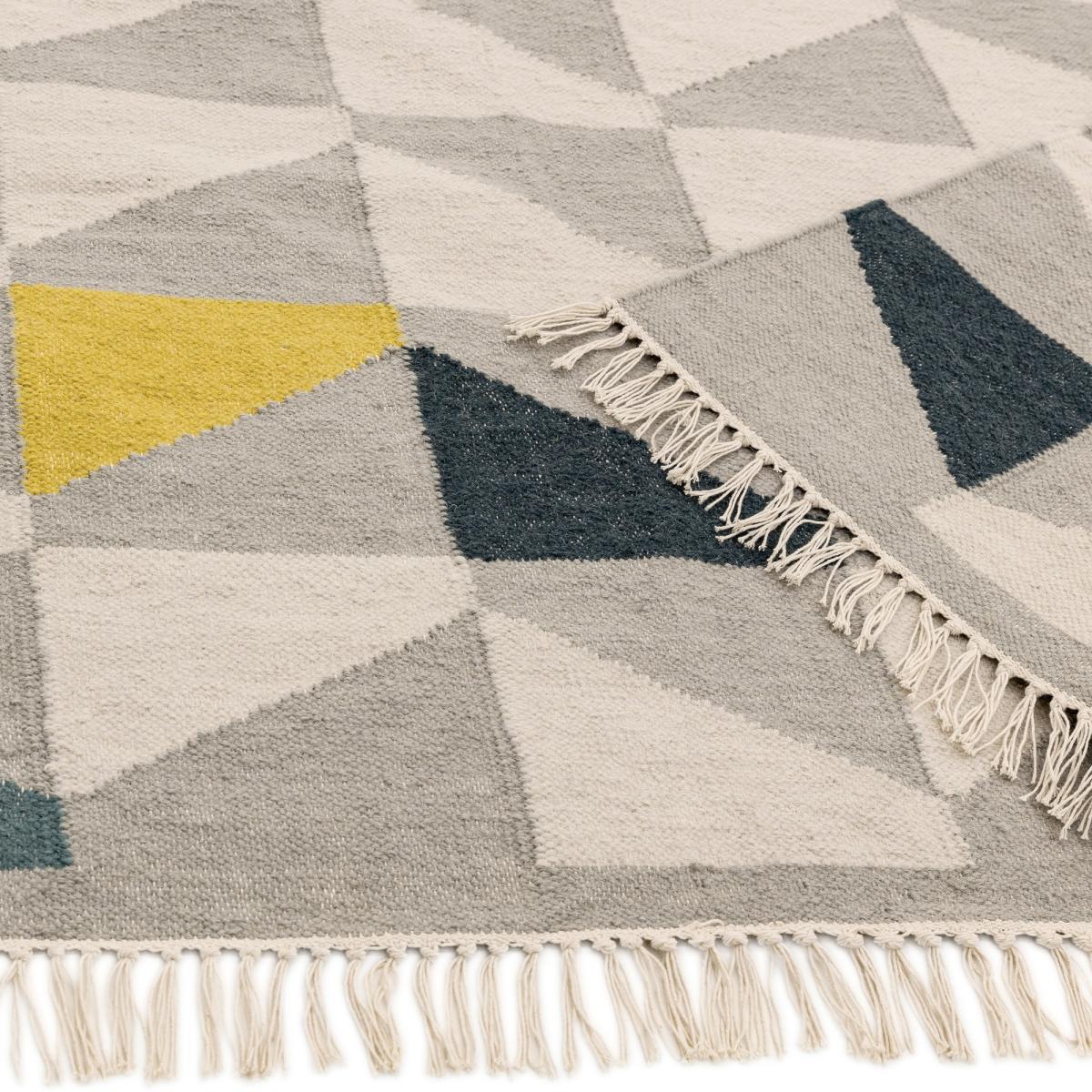 Hackney Geo Rugs in Mustard – image 3