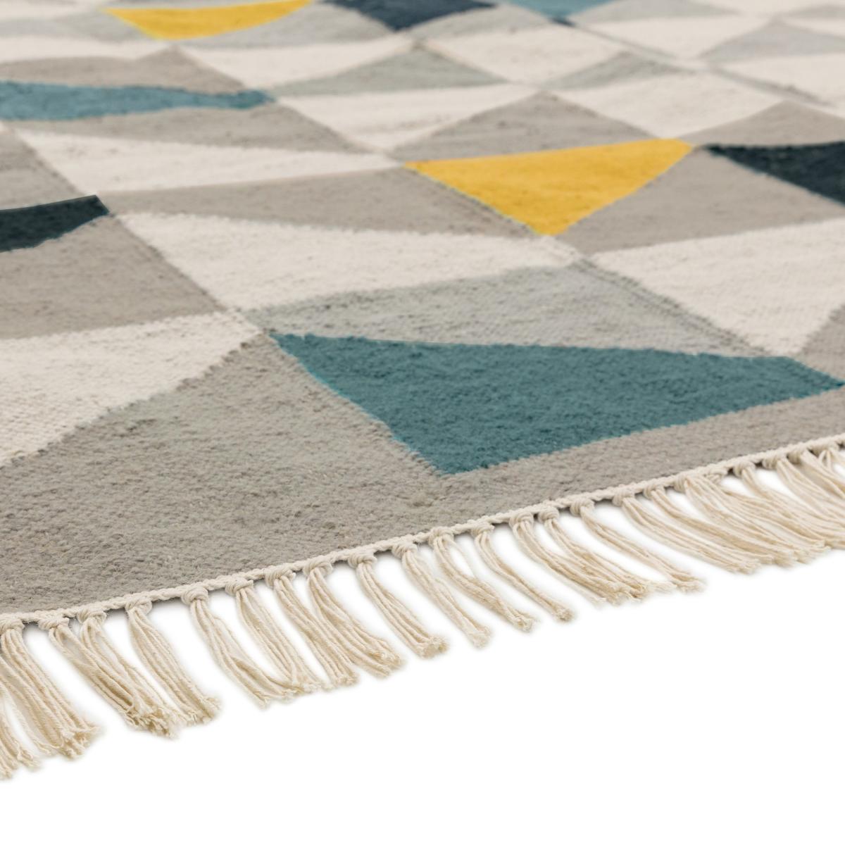 Hackney Geo Rugs in Mustard – image 4