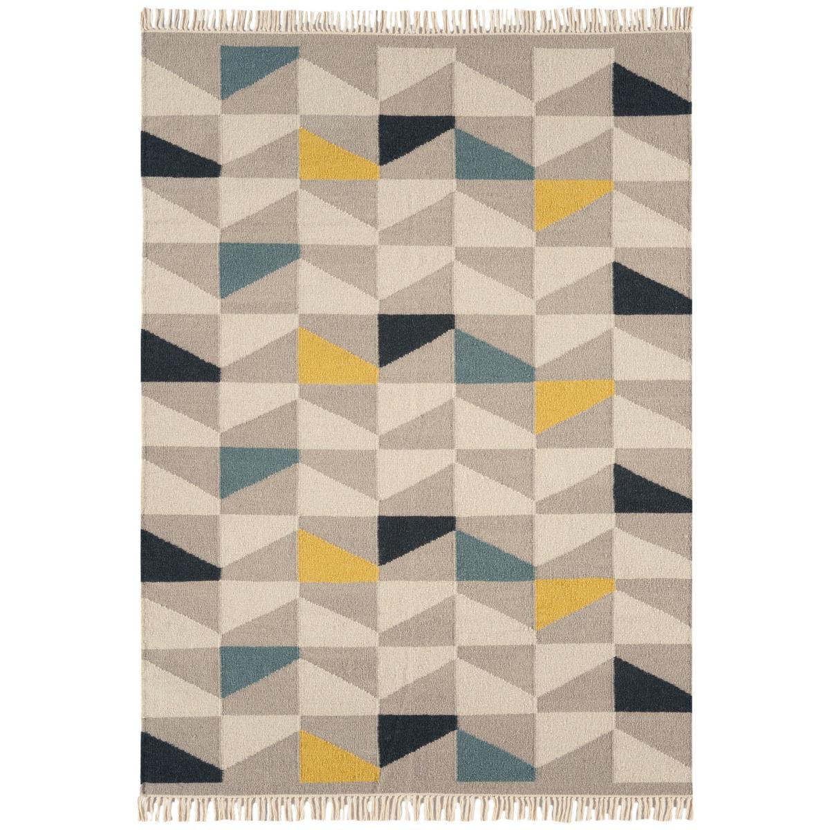 Hackney Geo Rugs in Mustard – image 5