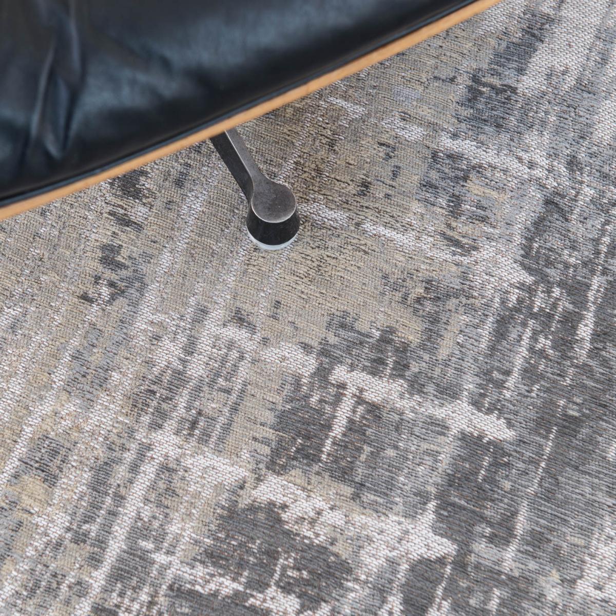 Louis De Poortere Modern Abstract Atlantic Streaks Rugs 8716 in Coney Grey&nbsp;170x240cm – image 4
