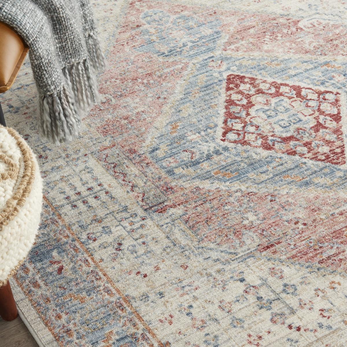 Homestead Rugs HMS03 in Blue Grey by Nourison&nbsp;305x396cm – image 4