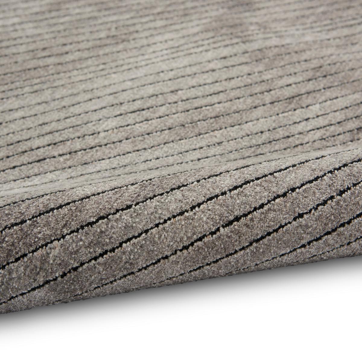 CK50 Calvin Klein Balian Stripe Rugs CK50 in Silver Grey244x305cm – image 3