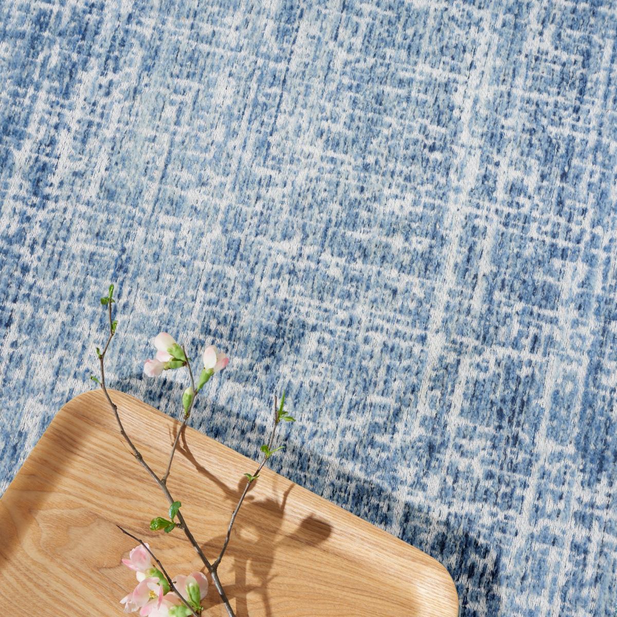Calvin Klein Safi Rugs CK015 SFR01 in Denim Blue244x305cm – image 2