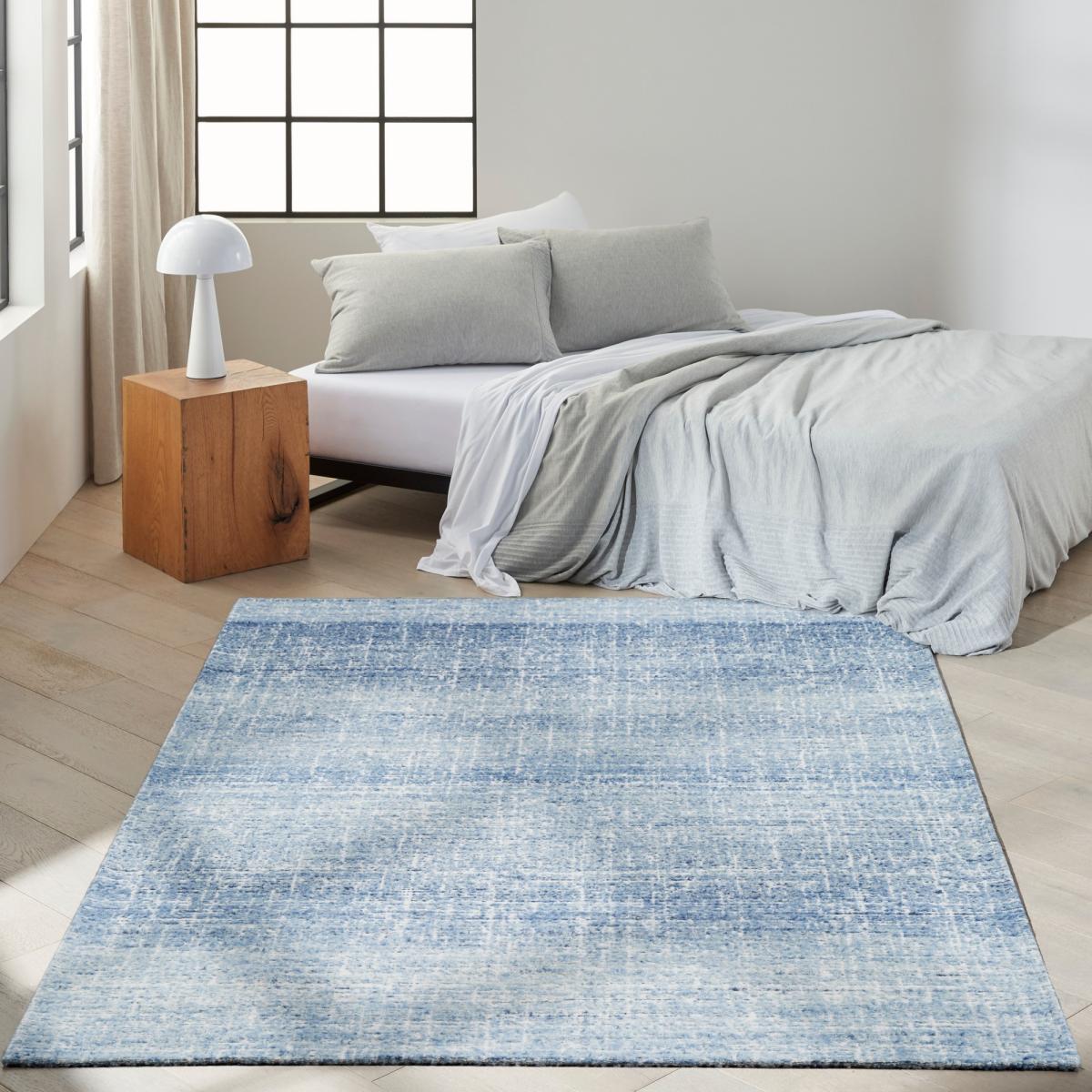 Calvin Klein Safi Rugs CK015 SFR01 in Denim Blue244x305cm – image 1
