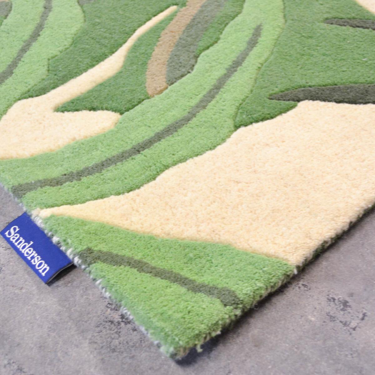 Sanderson Manila Rugs 46407 in Green – image 2