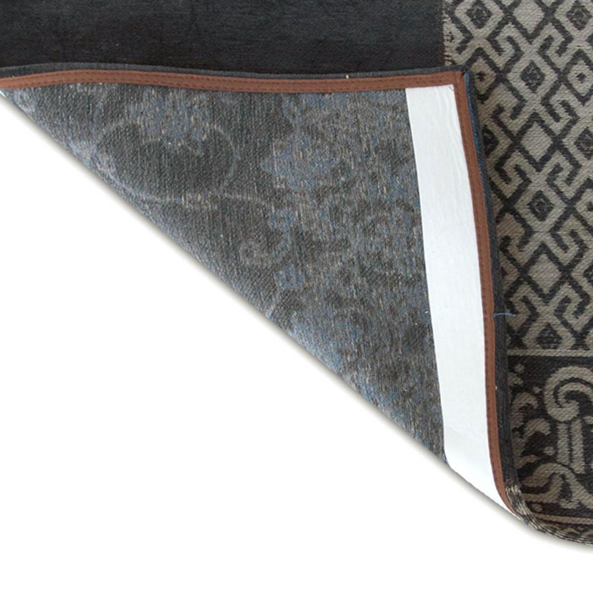 Louis De Poortere Rugs Vintage Multi 8108 Denim Blue 170x240cm – image 3