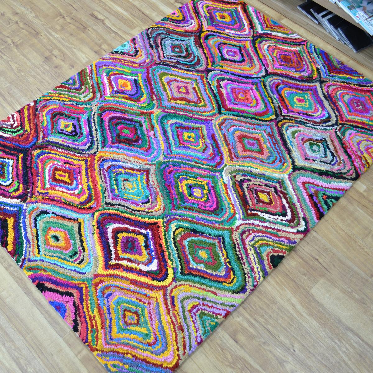 Cotton Chindi Aston Multicoloured Rugs 03&nbsp;120x170cm – image 4