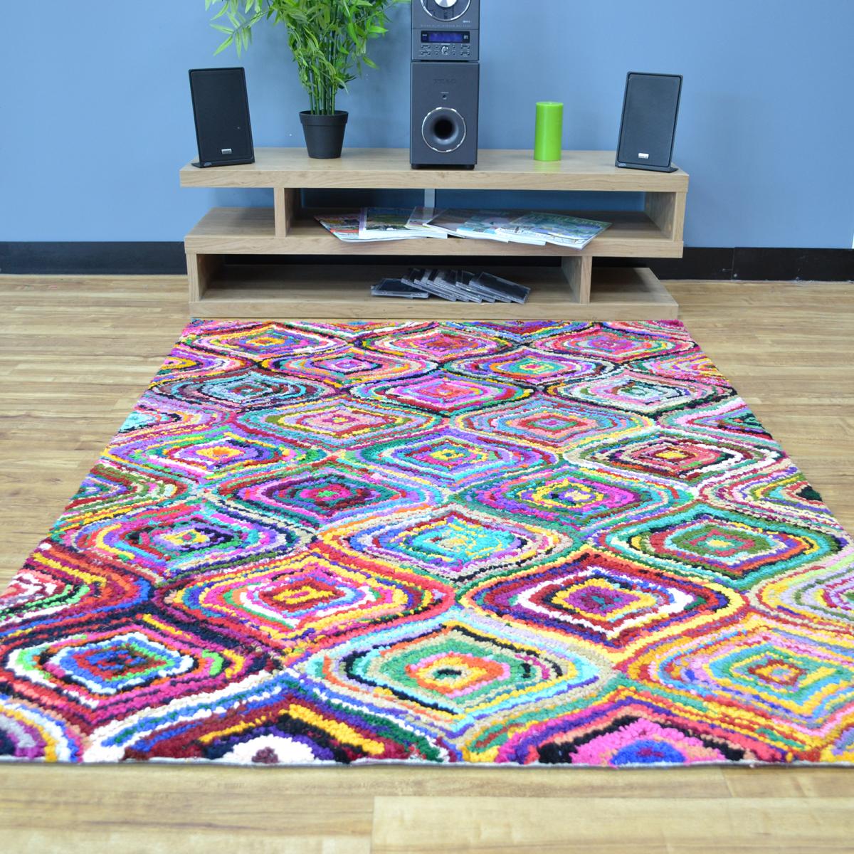 Cotton Chindi Aston Multicoloured Rugs 03&nbsp;120x170cm – image 5