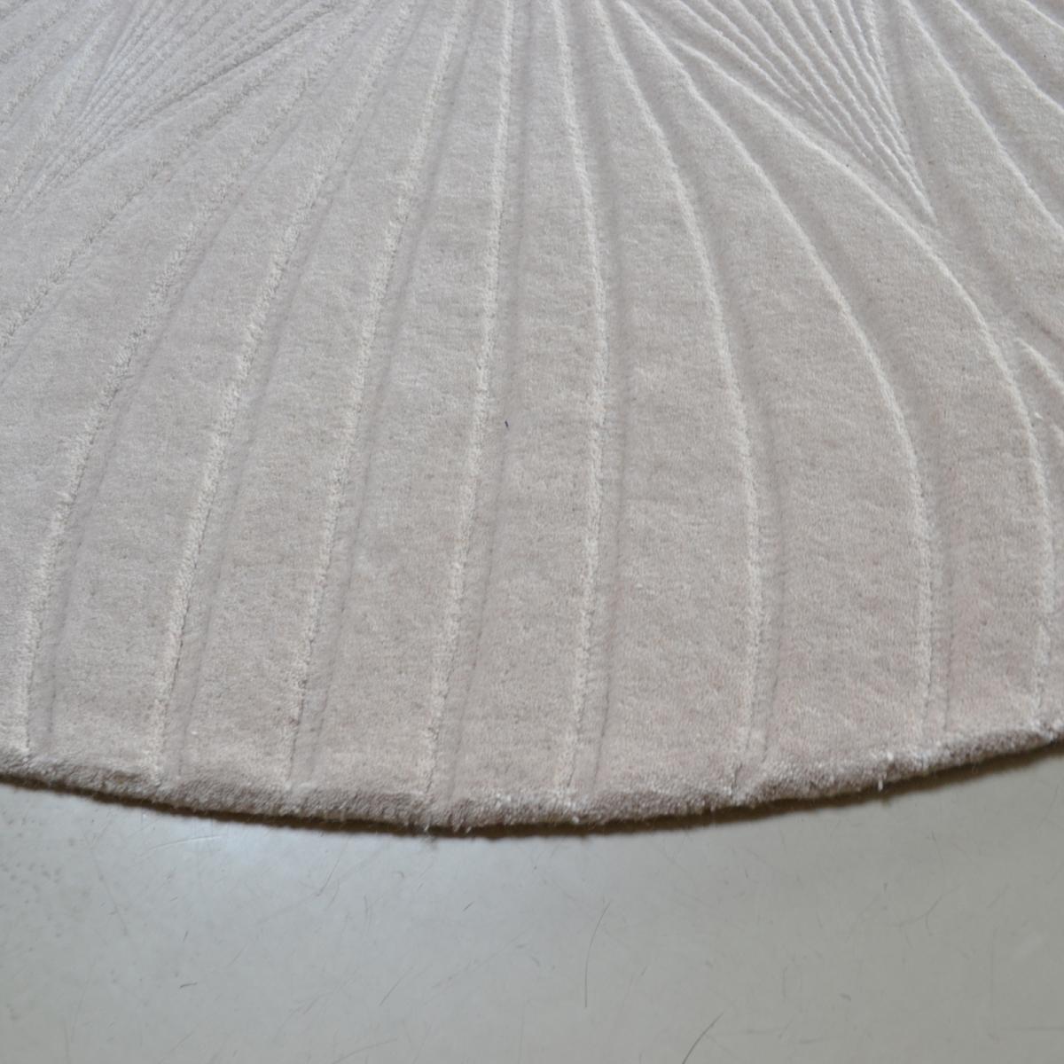 Folia Round Circle Modern Floral Rugs 38301 by Wedgwood 150x150cm – image 3