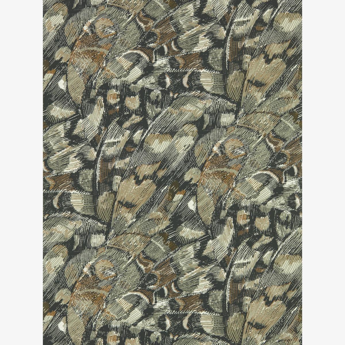 Lamina Wallpaper 112168 by Harlequin in Onyx BronzeRoll