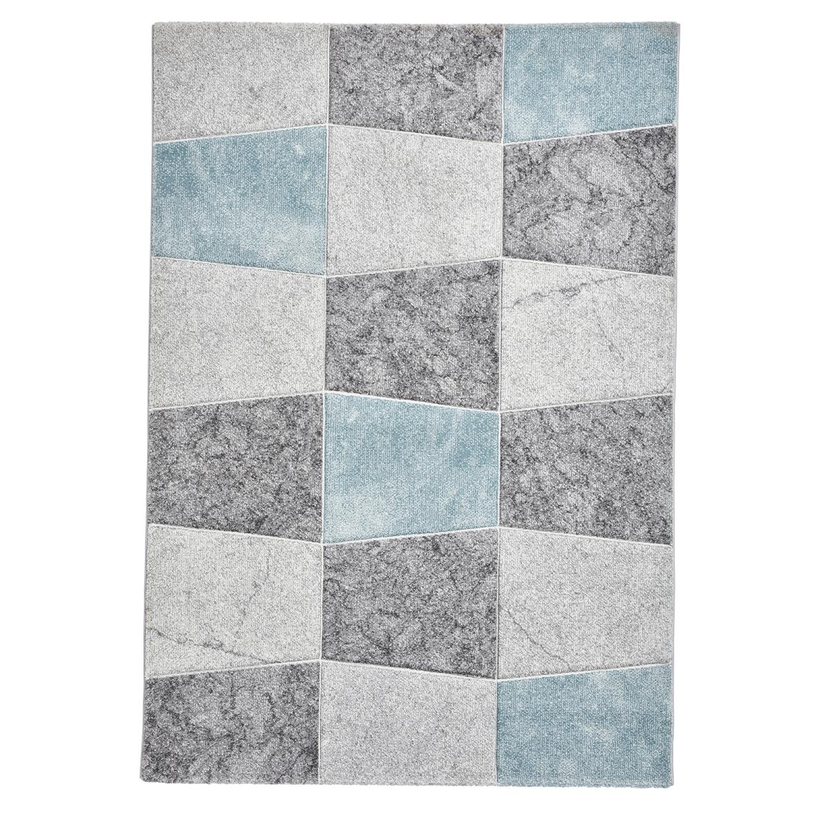 Brooklyn 22192 Modern Rugs in Grey Blue 160x220cm – image 5