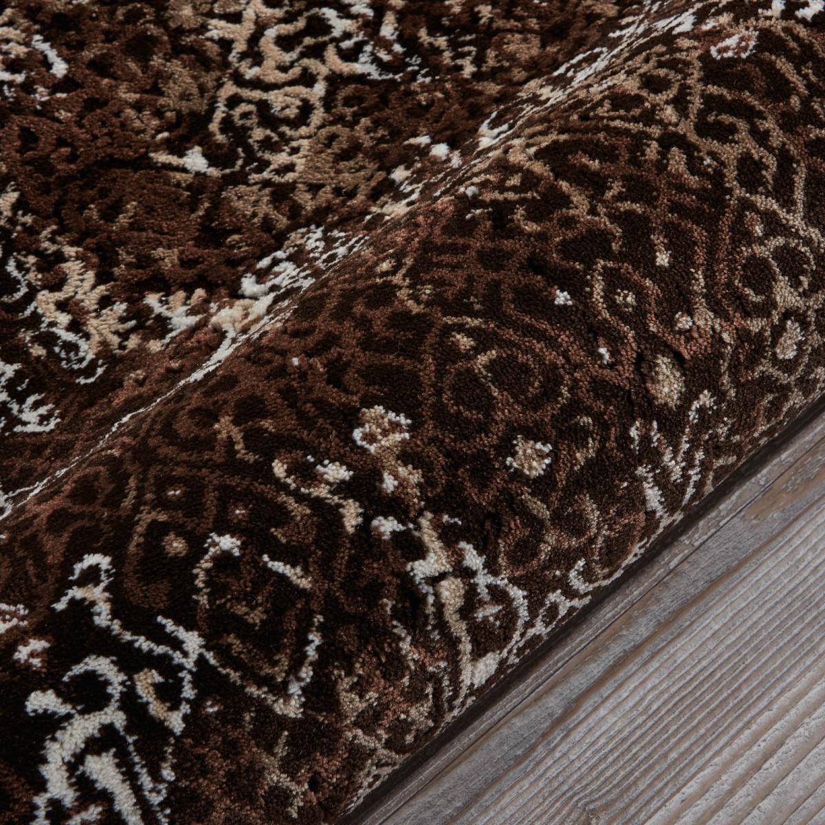 Karma Hallway Runners KRM04 in Mocha 66x229cm – image 3