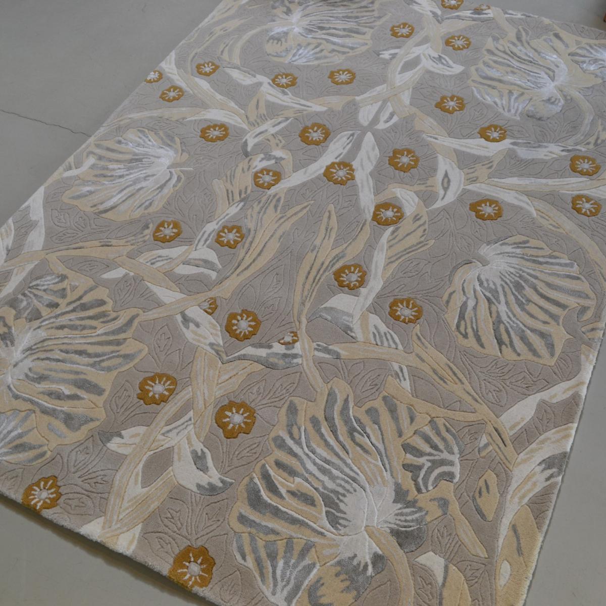 Pure Pimpernel Rugs 028701 Linen by Morris & Co – image 2