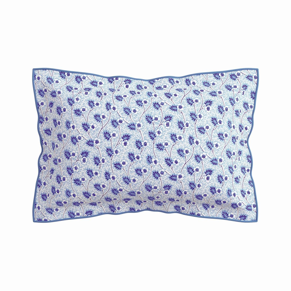Swanwick Floral Bedding by V&A in Indigo Blue & White 140x200cm – image 4