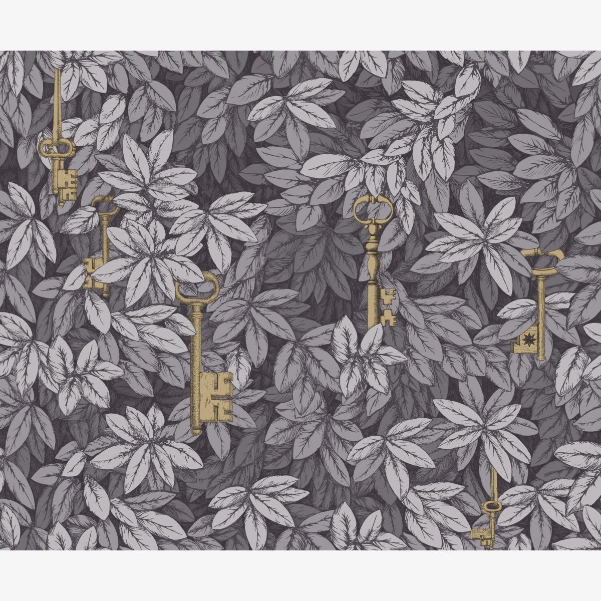 Chiavi Segrete Wallpaper 26051 by Cole & Son in Slate Blue Grey Roll – image 1