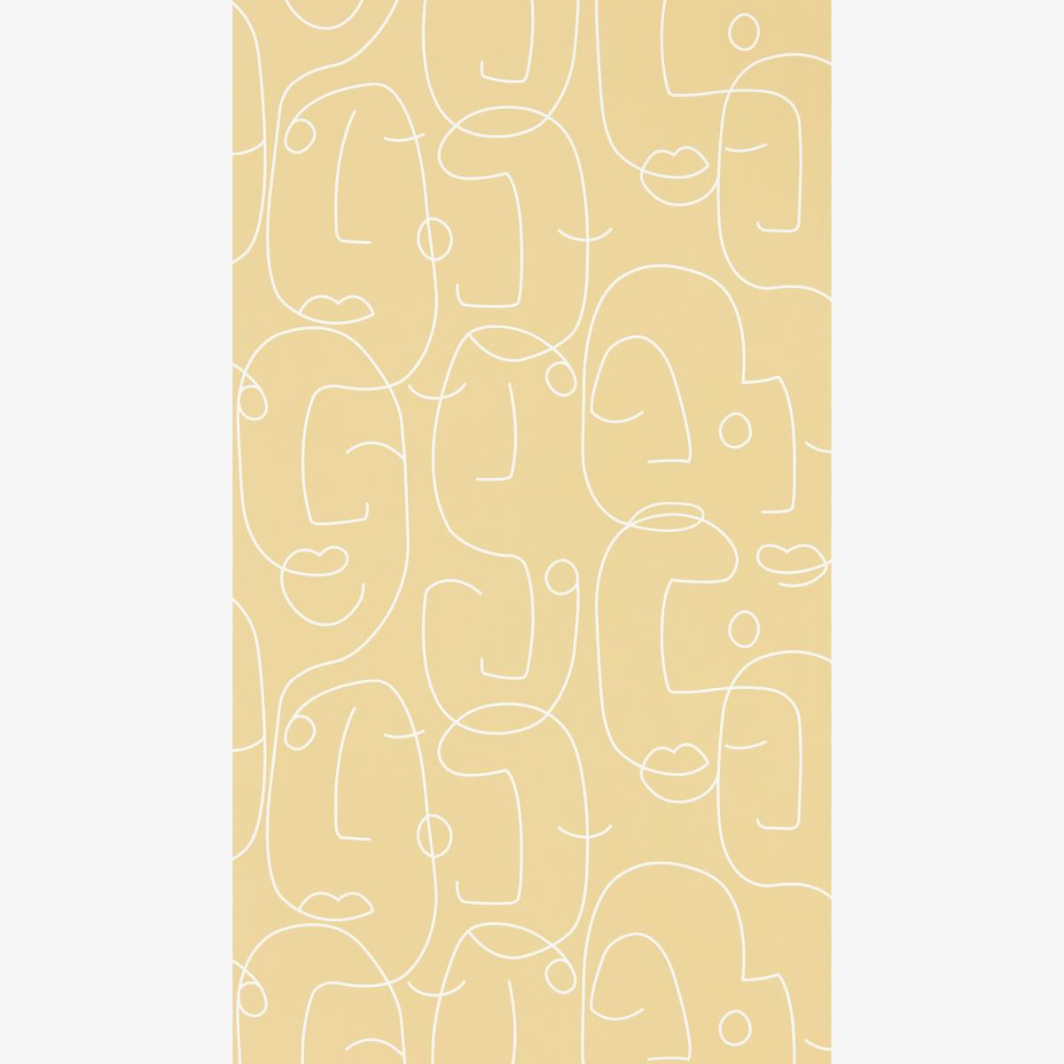 Epsilon Face Wallpaper 112007 by Scion in Honey Yellow Roll
