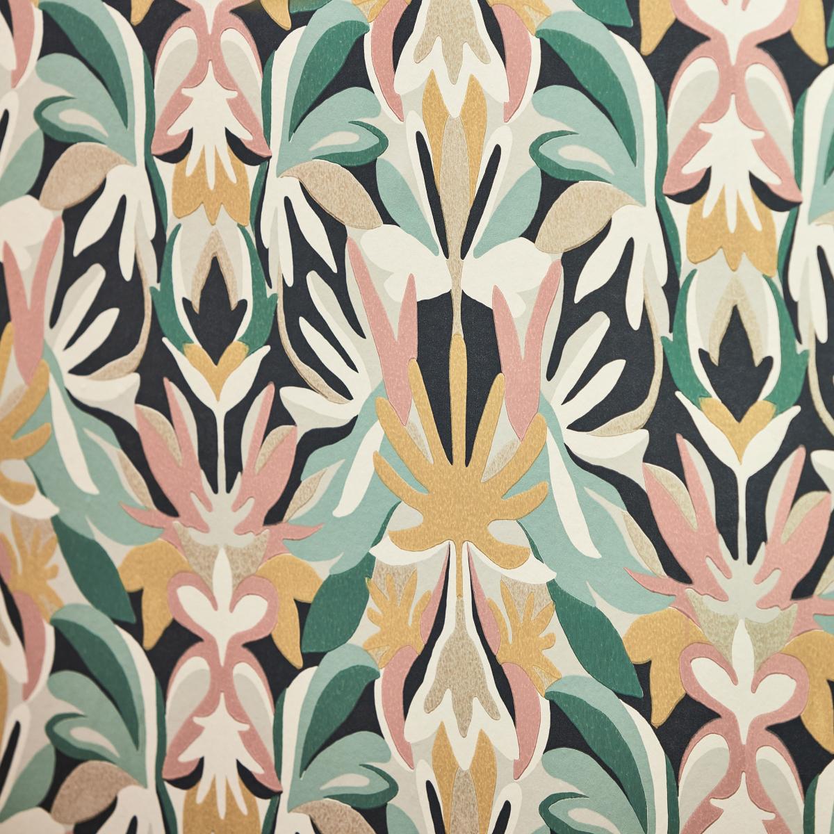 Melora Wallpaper 112760 by Harlequin in Positano Succulent Gold Roll – image 2