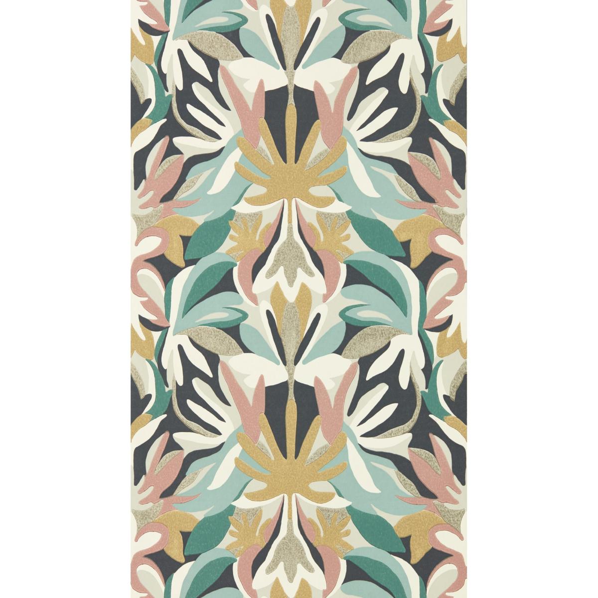 Melora Wallpaper 112760 by Harlequin in Positano Succulent Gold Roll – image 5