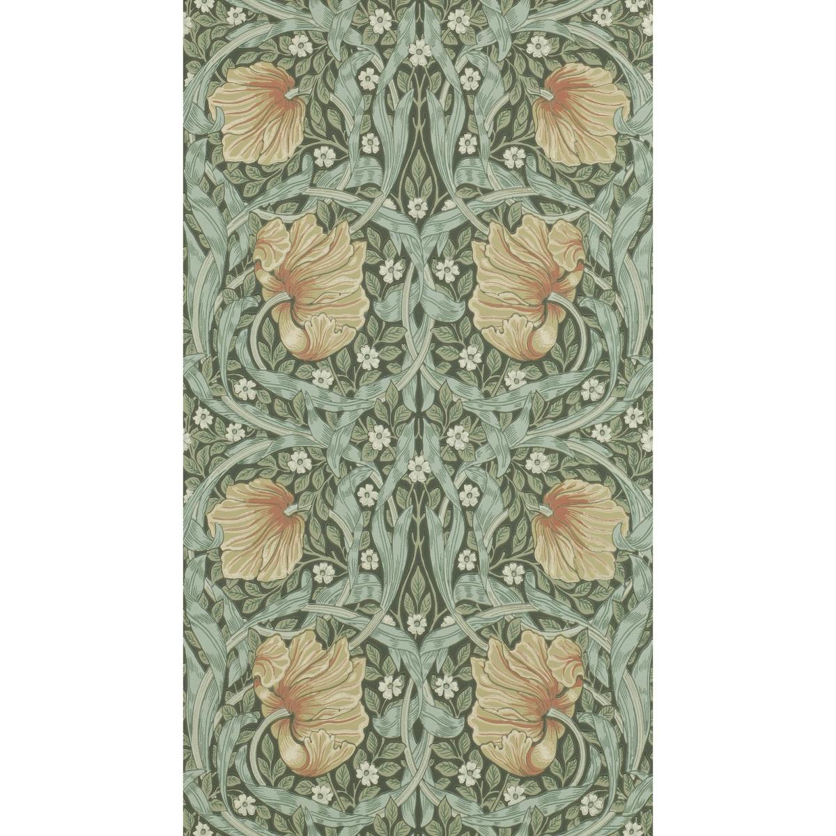 Pimpernel Wallpaper 210388 by Morris & Co in Bayleaf Manilla Roll – image 2