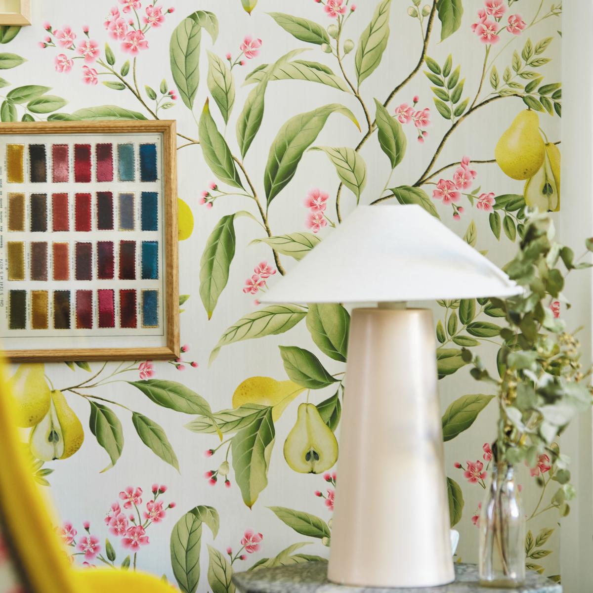 Marie Wallpaper 112909 by Harlequin in Fig Leaf Honey BlossomRoll – image 4