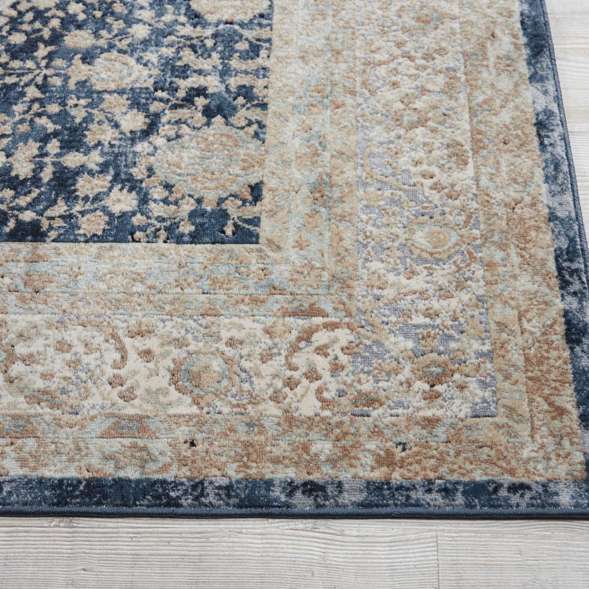 Malta MAI07 Traditional Rugs by Kathy Ireland in Navy Blue – image 2