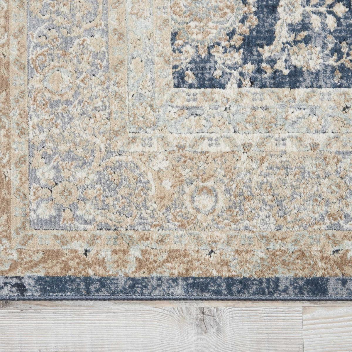 Malta MAI07 Traditional Rugs by Kathy Ireland in Navy Blue – image 3