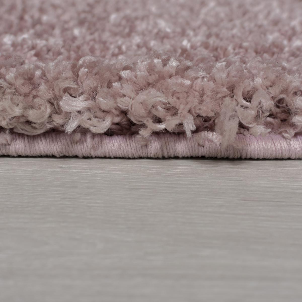 Veloce Shaggy Rugs in Blush Veloce Shaggy Rugs in Pink – image 2