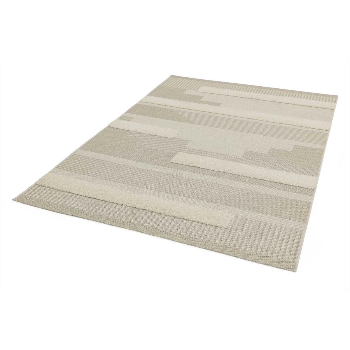 Monty Geometric Outdoor Rugs in MN06 Natural Cream – image 5
