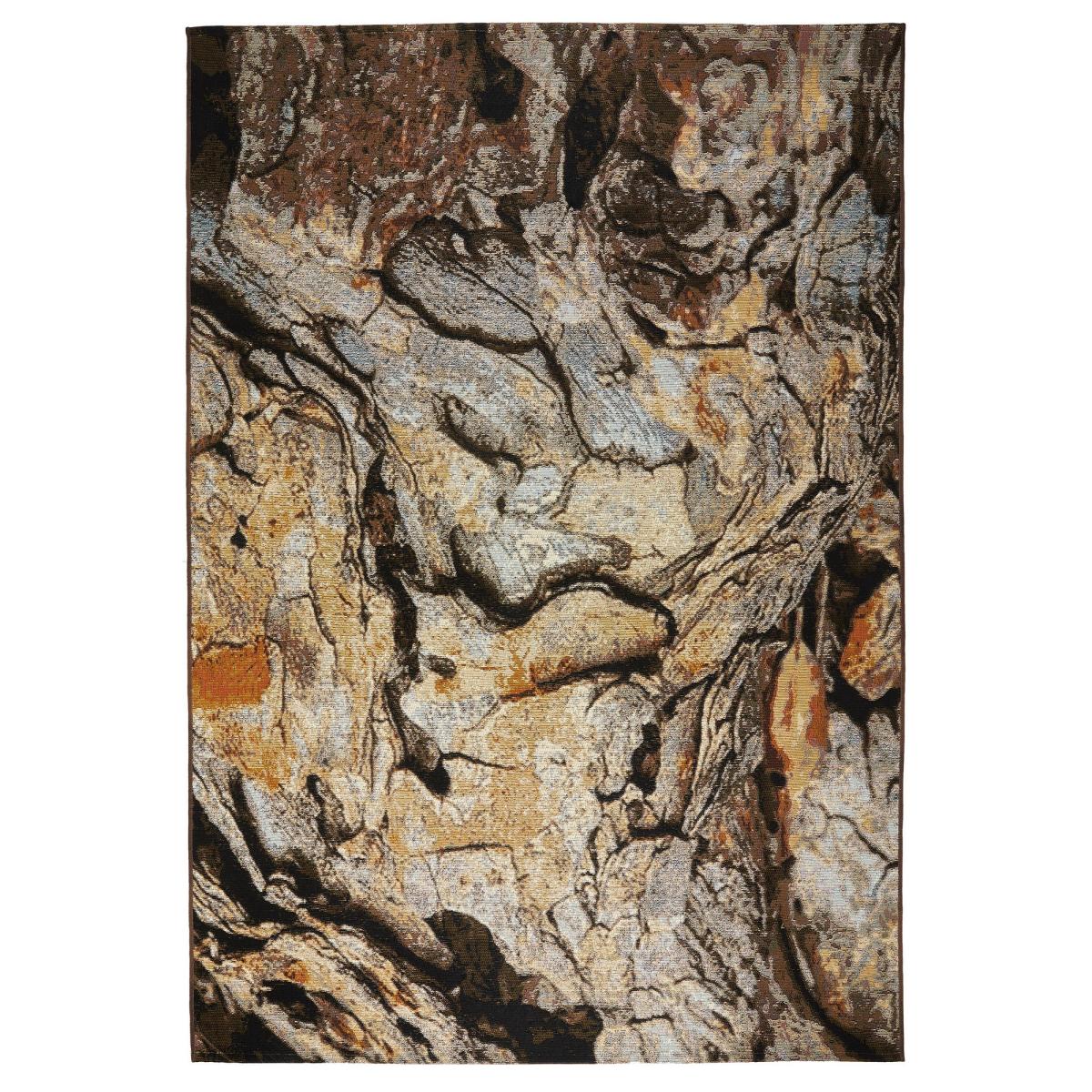 Terra Nova Bark Modern Indoor Outdoor Rugs in Brown Red200x285cm – image 5