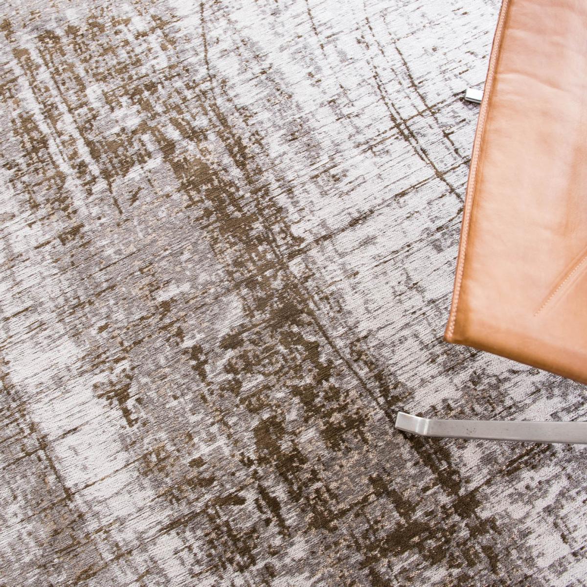 Louis De Poortere Modern Abstract Mad Men Griff Designer Rug 8785 in Concrete Jungle 230x330cm – image 4