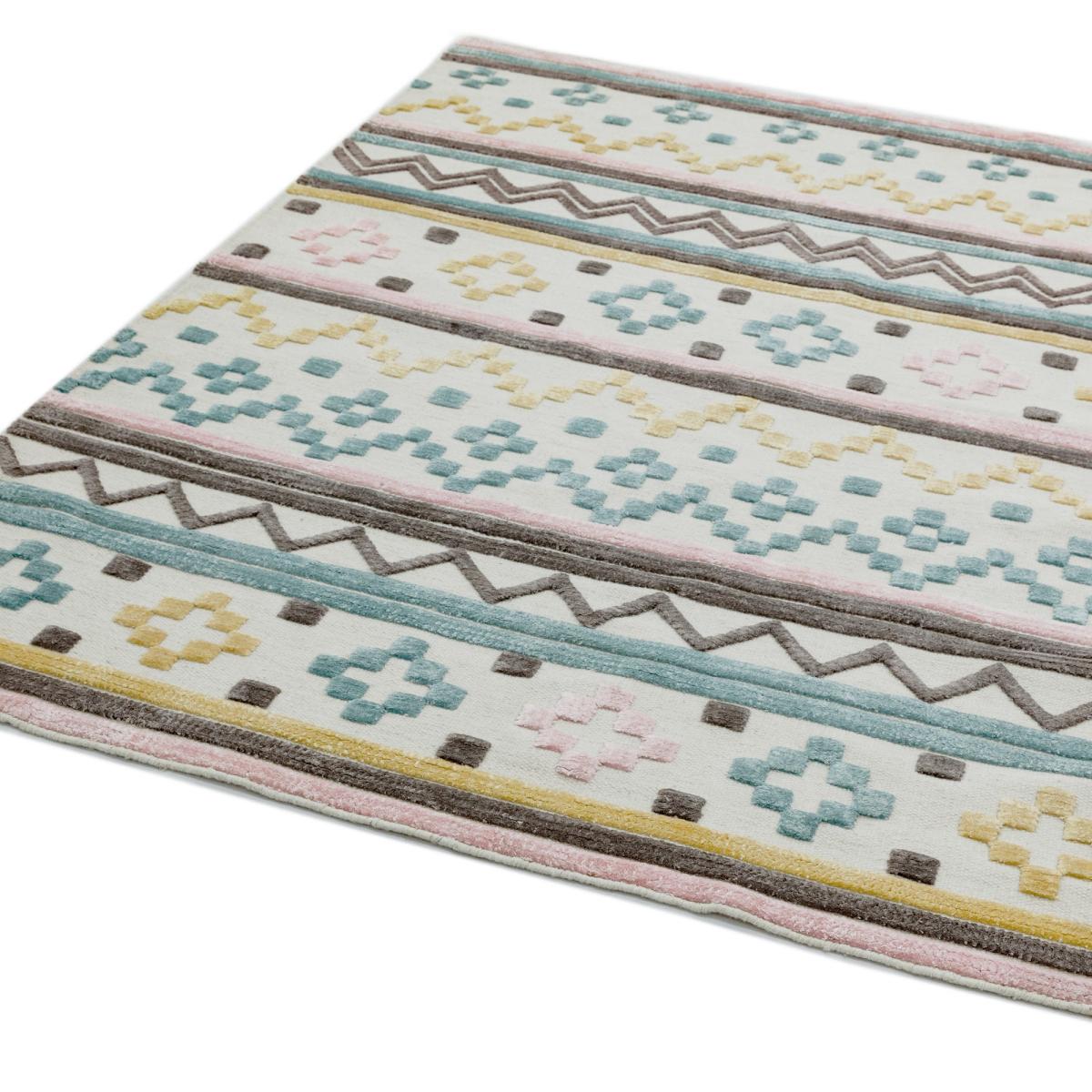 Theo Geometric Rugs in Soft Tone 120x170cm – image 2
