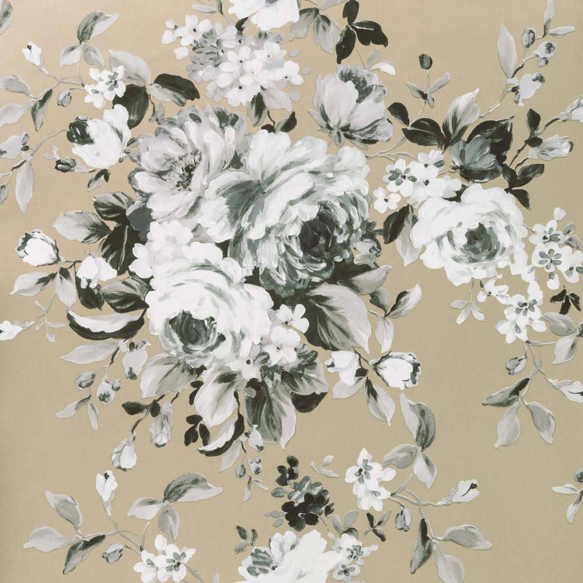 Emeline Wallpaper W0081 03 by Clarke and Clarke in Gilver Roll