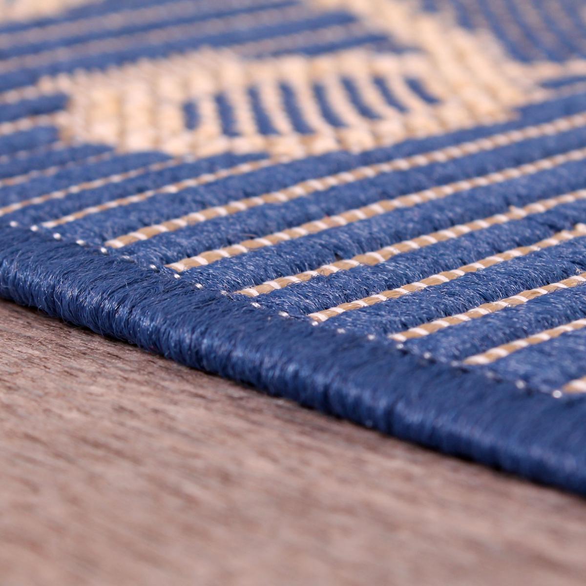 Indoor Outdoor Dragonfly Rugs in Blue by Rugstyle 150x230cm – image 5