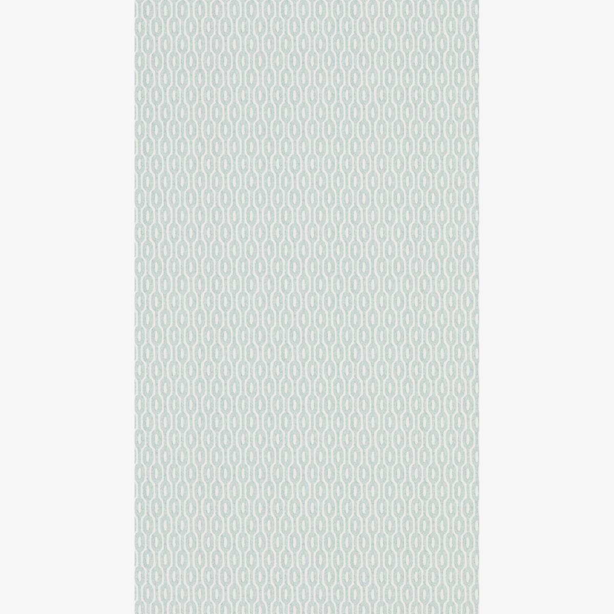 Hemp Geometric Wallpaper 216368 by Sanderson in Mineral Blue Roll