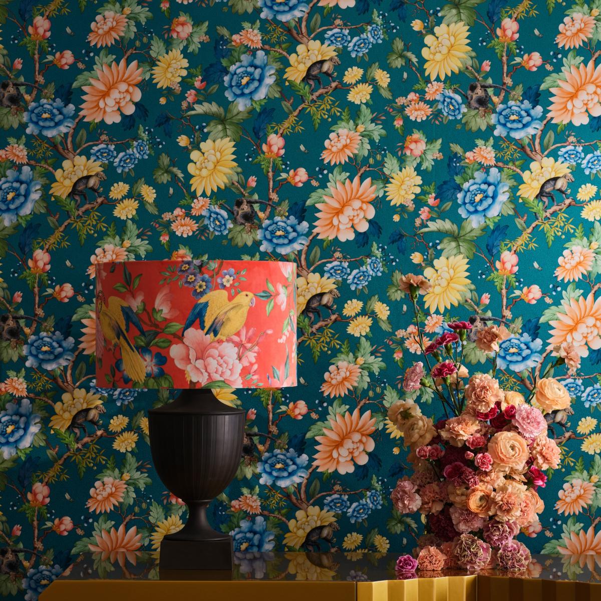 Sapphire Garden Wallpaper W0133 03 by Wedgwood in Sapphire&nbsp;Roll – image 2