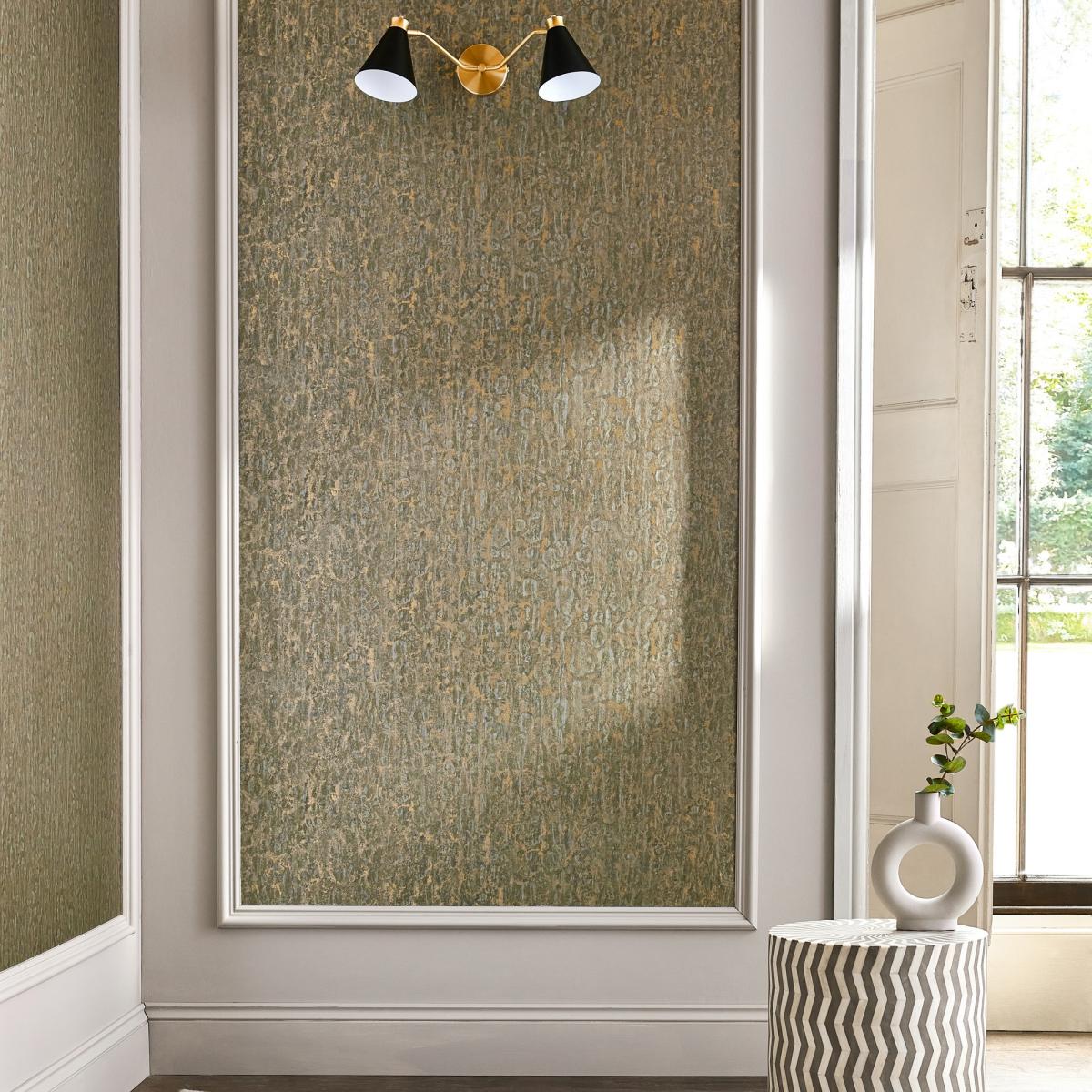 Moresque Glaze Wallpaper 312992 by Zoffany in Antique Bronze Roll – image 2