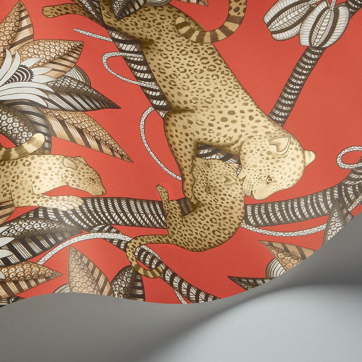 Satara Wallpaper 119 3014 by Cole & Son in Rouge Red Roll – image 2