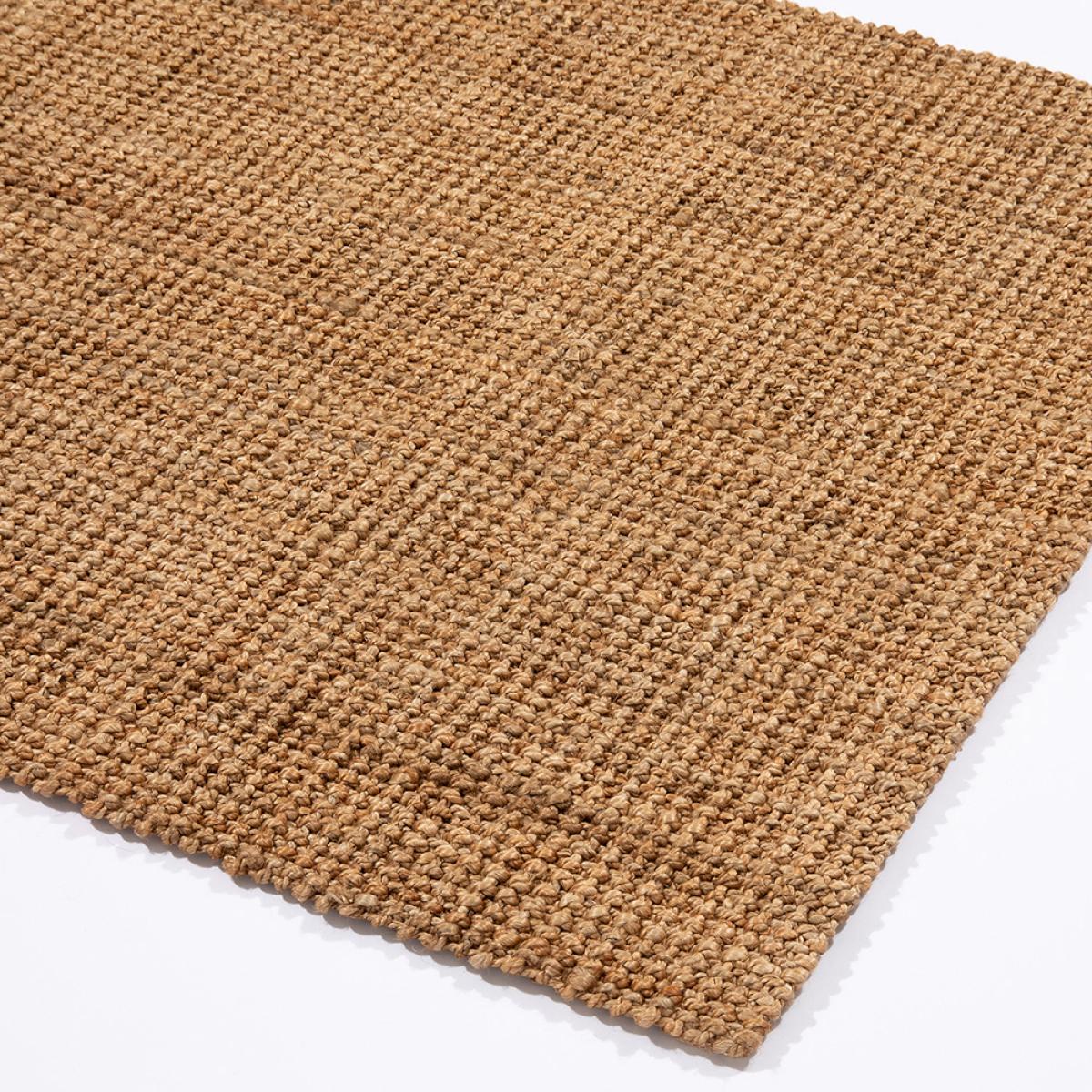 Whitefield Jute Modern Boucle Rug in Natural 120x170cm – image 2