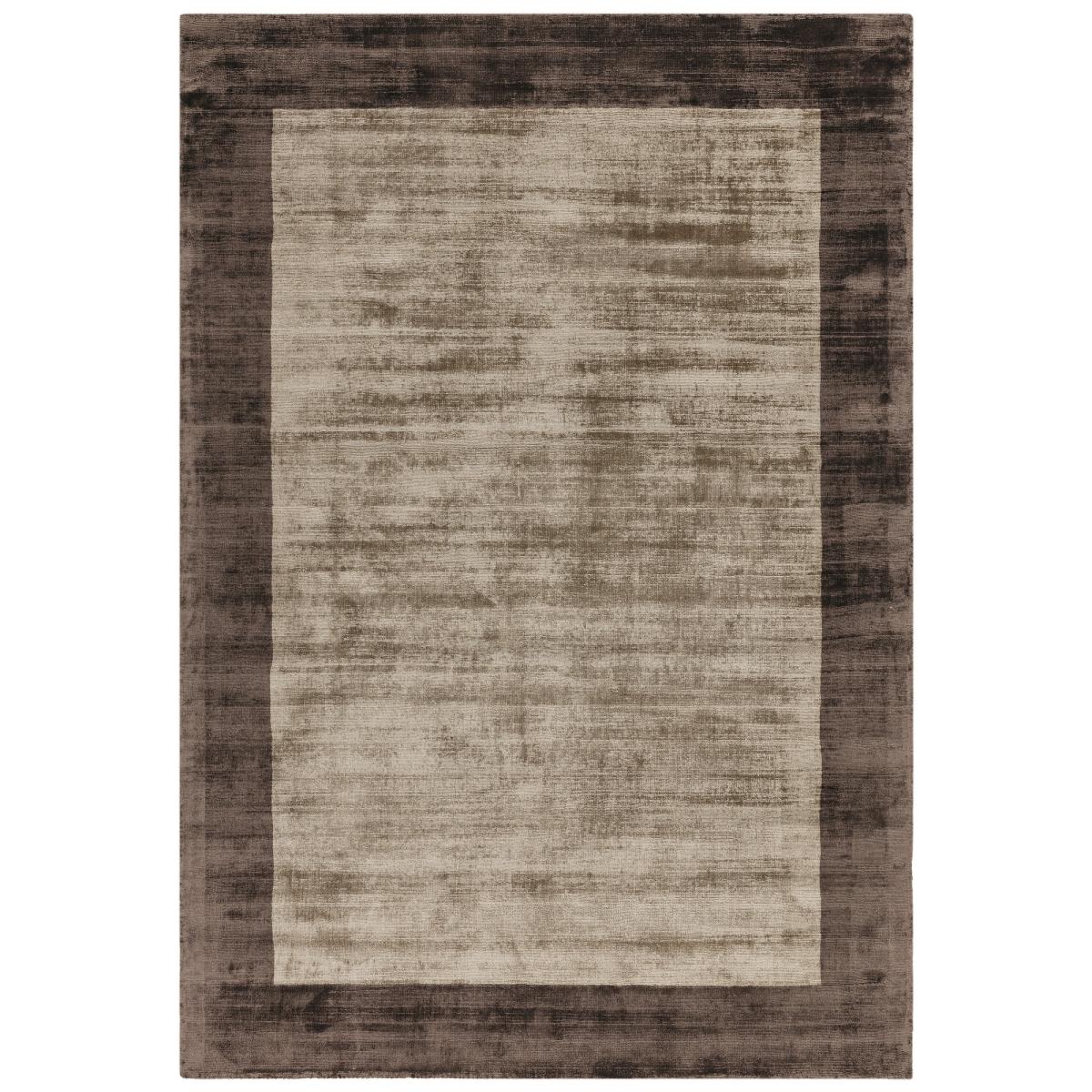 Blade Border Rugs in Chocolate and Mocha&nbsp;160x230cm – image 5