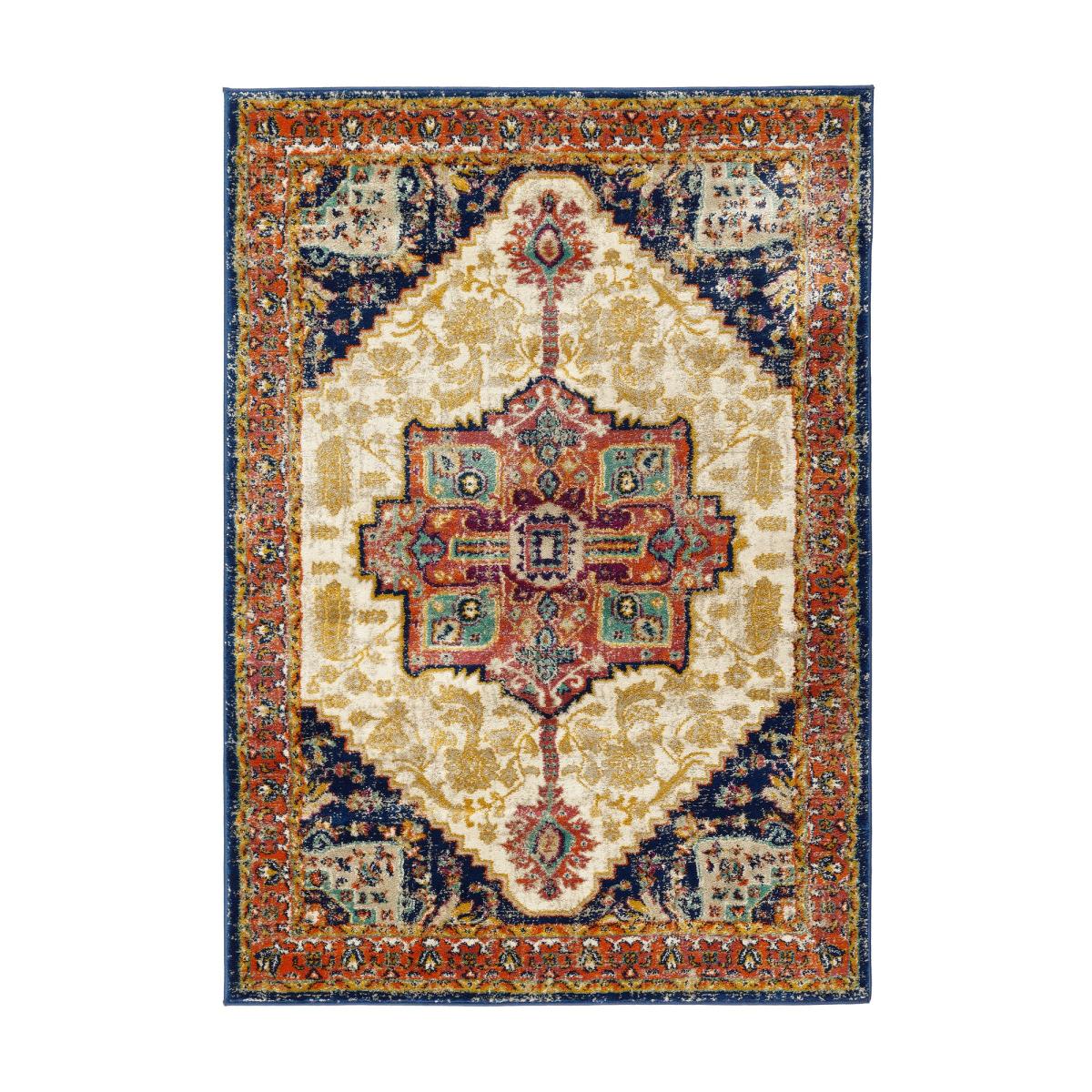 Granada Traditional Persian Rugs in Amber Yellow 160x230cm – image 2