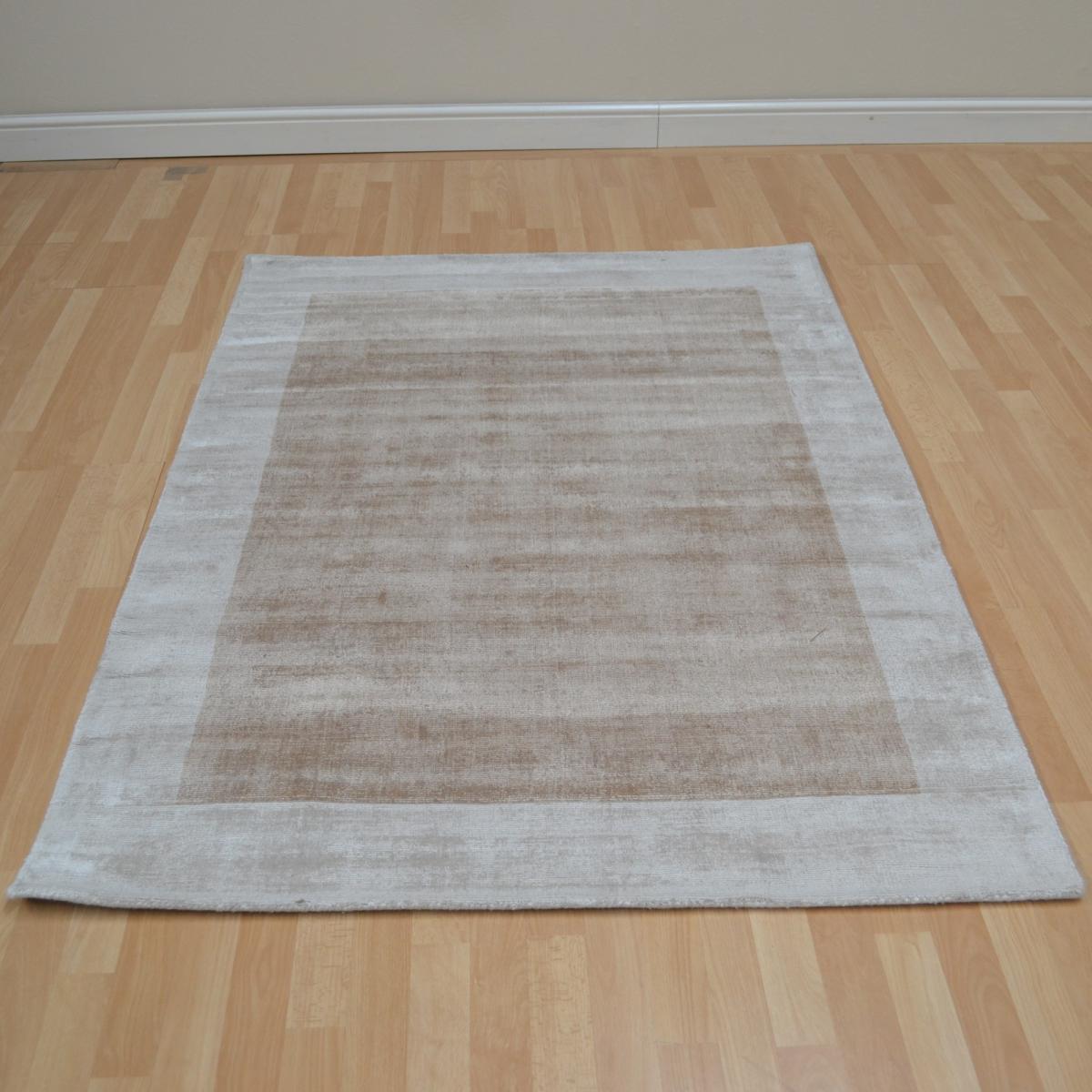 Blade Border Rugs in Putty and Champagne 200x290cm – image 5