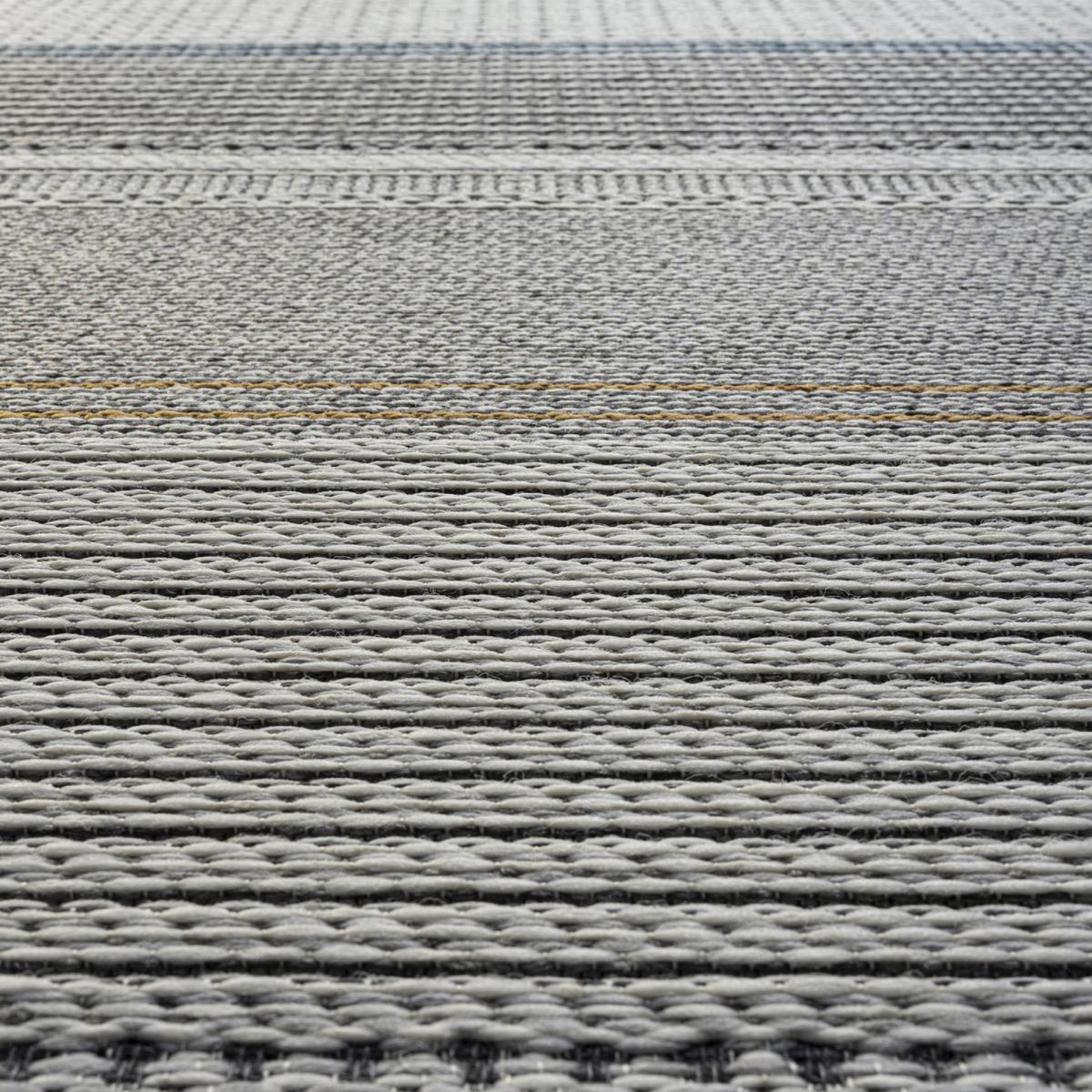 Brighton Flatweave Indoor Outdoor Rugs 98037 9010 in Grey120x170cm – image 3