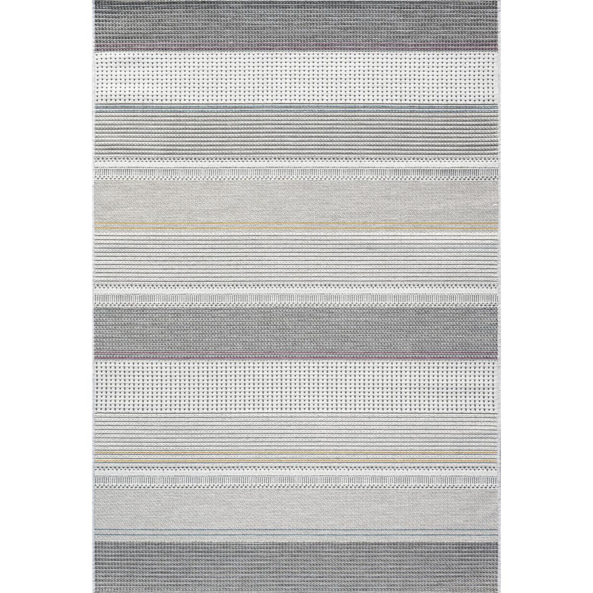 Brighton Flatweave Indoor Outdoor Rugs 98037 9010 in Grey120x170cm – image 5