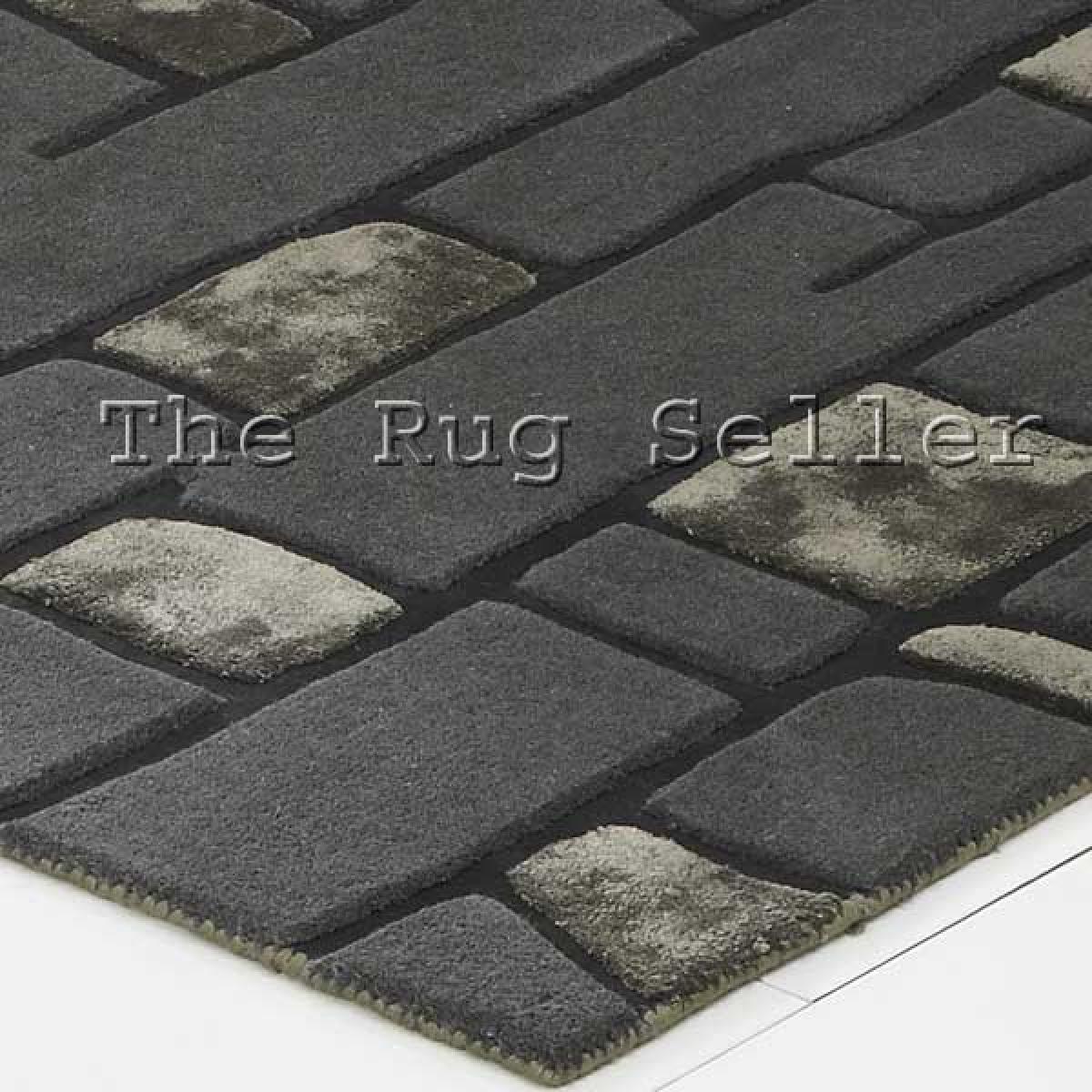 Unique Fortress Rugs in Dark Grey – image 2