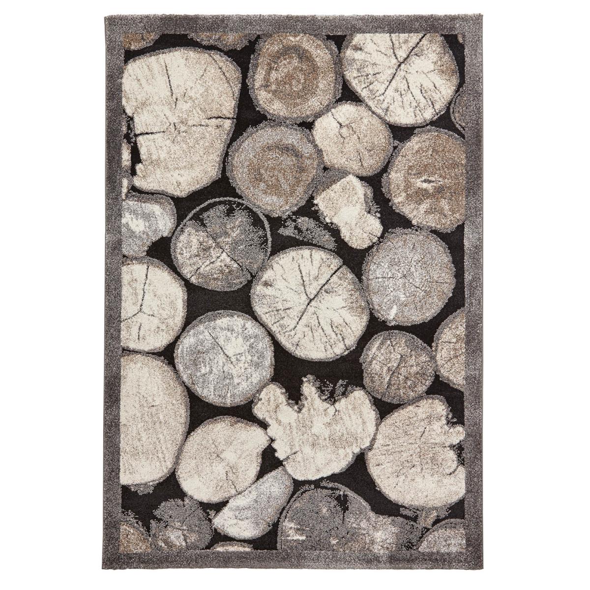 Woodland Rugs 4626 in Cream and Grey160x220cm – image 3