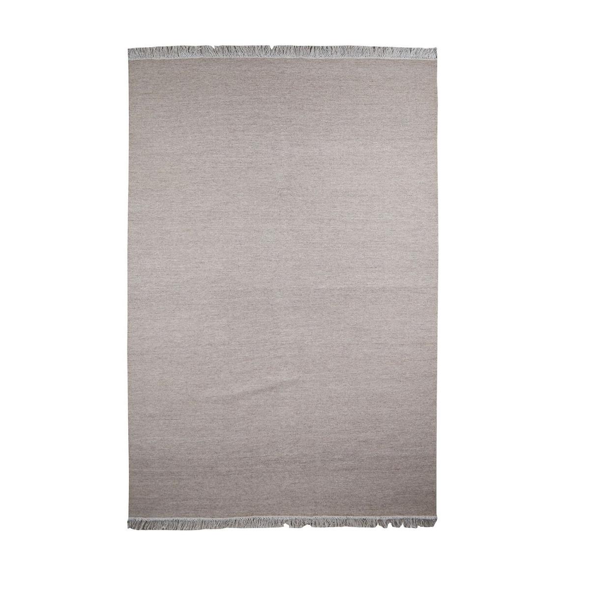 Escape Kelim Fringe Rugs in Grey by Muscat 250x300cm – image 3