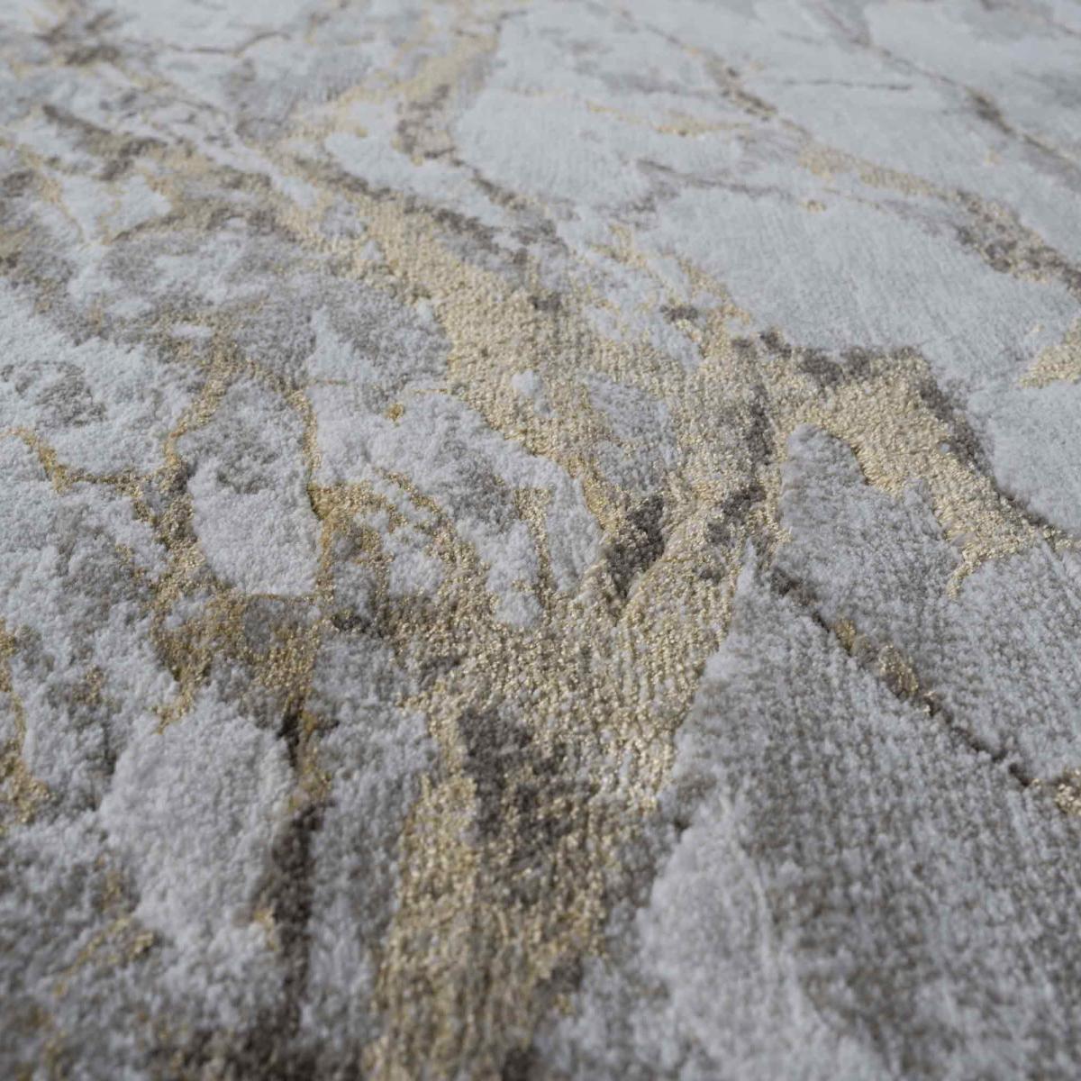 Quartz Modern Abstract Rugs 83001 6121 in Beige 160x230cm – image 3