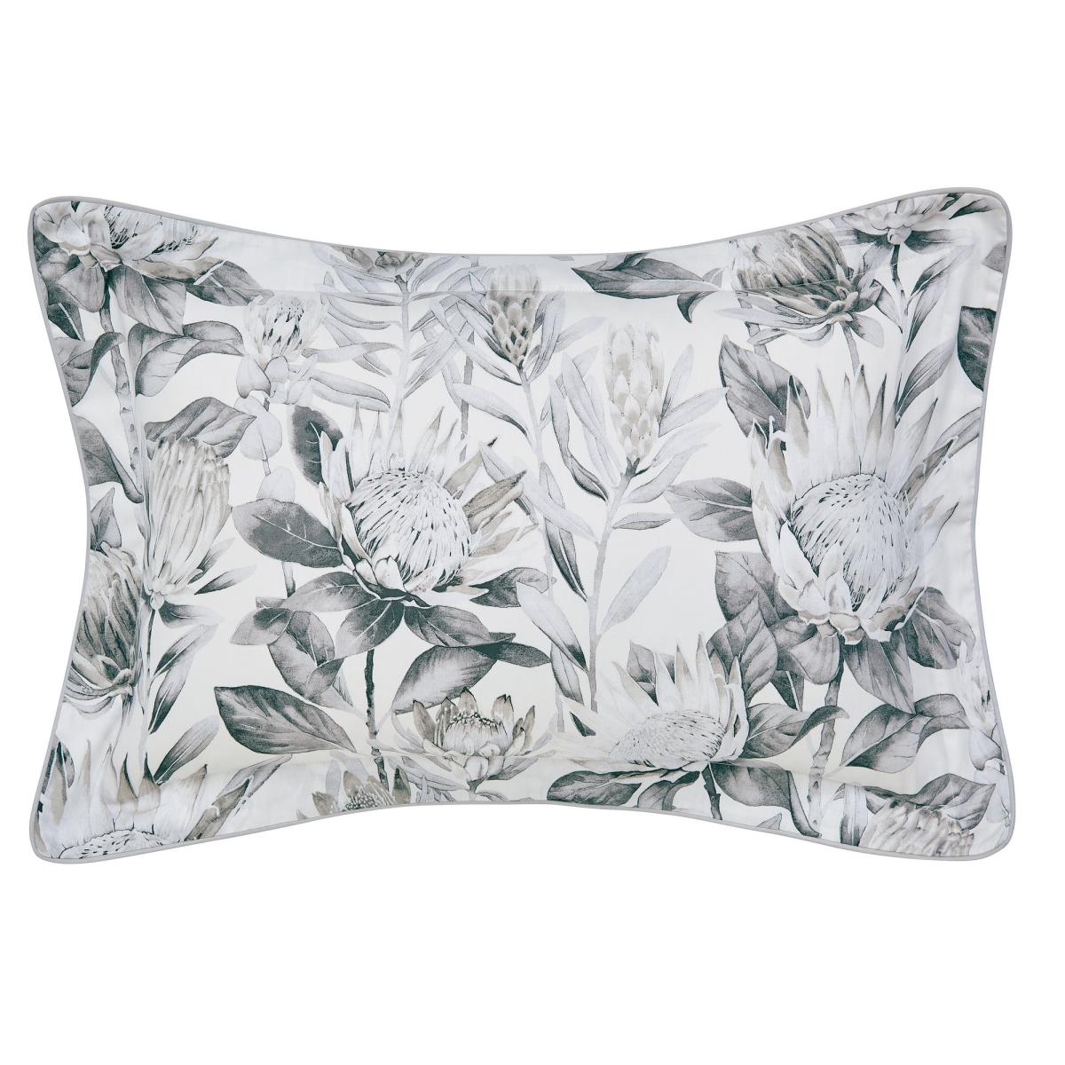 King Protea Floral Bedding by Sanderson in Linen Grey&nbsp;200x200cm – image 3