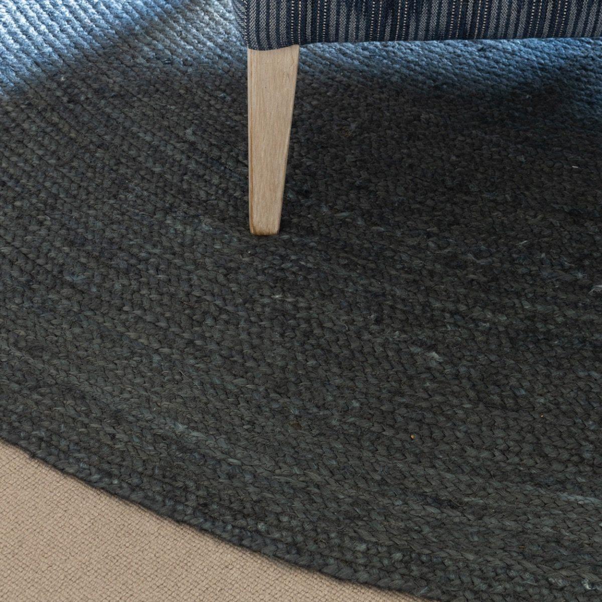 Makitori Round Rugs in Indigo by William Yeoward – image 2